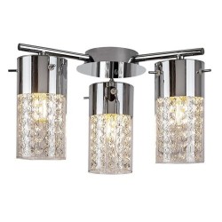 Lubinis šviestuvas Niagara E14 3x MAX 40W (Chromo)