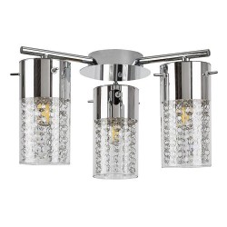 Lubinis šviestuvas Niagara E14 3x MAX 40W (Chromo)