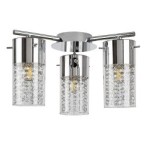 Lubinis šviestuvas Niagara E14 3x MAX 40W (Chromo)