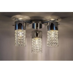 Lubinis šviestuvas Niagara E14 3x MAX 40W (Chromo)