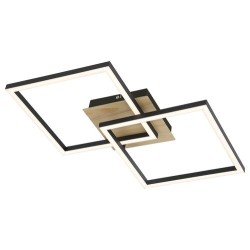 Lubinis šviestuvas Ashton LED 24W 3000K Šilta balta (Matinė Juoda)