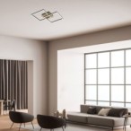 Lubinis šviestuvas Ashton LED 24W 3000K Šilta balta (Matinė Juoda)