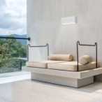 Sieninis lauko šviestuvas Maribor LED 12W 4000K Neutrali balta (Balta)