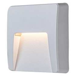 Sieninis lauko šviestuvas Trento LED 3W 4000K Neutrali balta (Balta)