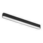 LiTrack magnetinės sistemos šviestuvas Line09V 2700-5500K CCT keičiama balta spalva (Juoda)