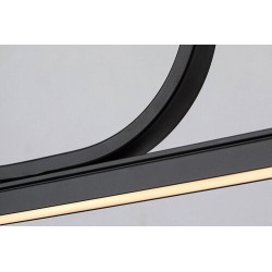 Pakabinamas šviestuvas Elia LED 25W 3000K Šilta balta (Matinė Juoda)