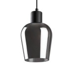 Pakabinamas šviestuvas Florian E27 4x MAX 40W (Matinė Juoda)
