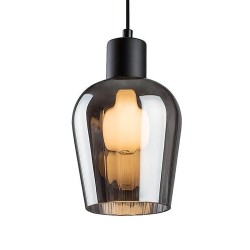Pakabinamas šviestuvas Florian E27 4x MAX 40W (Matinė Juoda)
