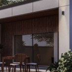 Sieninis lauko šviestuvas Tilburg LED 10W 3000K Šilta balta (Antracito)