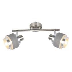 Lubinis šviestuvas Basil E14 2X MAX 10W (Chromo)