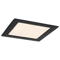 LED panelė Shaun2 LED 18W 3000K Šilta balta (Juoda)