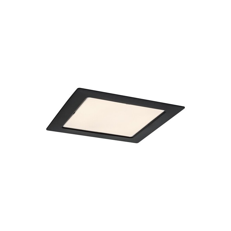 LED panelė Shaun2 LED 18W 3000K Šilta balta (Juoda)
