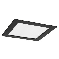 LED panelė Shaun2 LED 18W 3000K Šilta balta (Juoda)