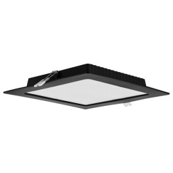 LED panelė Shaun2 LED 18W 3000K Šilta balta (Juoda)