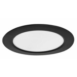 LED panelė Shaun2 LED 12W 3000K Šilta balta (Juoda)