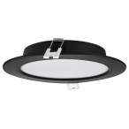 LED panelė Shaun2 LED 12W 3000K Šilta balta (Juoda)