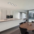 LED panelė Shaun LED 24W 4000K Neutrali balta (Juoda)
