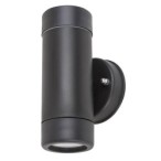 Sieninis lauko šviestuvas Medina GU10 2X MAX 10W (Matinė Juoda)