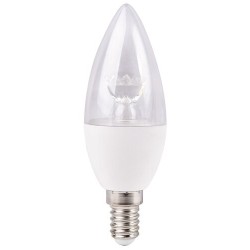 LED lemputė E14 SMD-LED 6W C37 4000K Neutrali balta