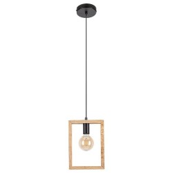 Pakabinamas šviestuvas Indigo E27 1x MAX 40W (Juoda)