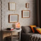Dekoratyvinis šviestuvas Rock E14 1x MAX 15W 2700K Šilta balta (Oranžinė)