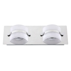 Sieninis šviestuvas Tony LED 2x 5W 4000K Neutrali balta (Chromo)