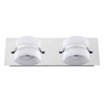 Sieninis šviestuvas Tony LED 2x 5W 4000K Neutrali balta (Chromo)