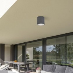 Lubinis lauko šviestuvas Akron GU10 1x MAX 35W (Antracito)