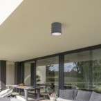 Lubinis lauko šviestuvas Akron GU10 1x MAX 35W (Antracito)