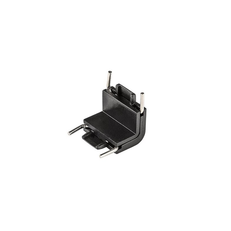 LiTrack magnetinės sistemos vidinis sujungimo kampas Connect+  (Juoda)