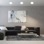 LED panelė Shaun2 LED 15W 3000K Šilta balta (Balta)