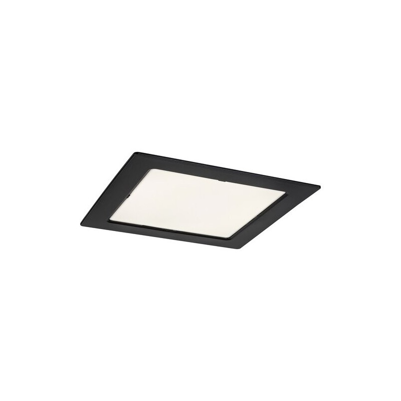 LED panelė Shaun2 LED 18W 4000K Neutrali balta (Juoda)