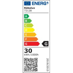 Pakabinamas šviestuvas Tariq LED 30W 4000K Neutrali balta (Matinė Juoda)