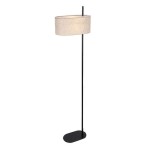 Toršeras Narmin E27 1x MAX 40W (Matinė Juoda)