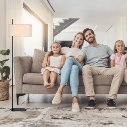 Toršeras Narmin E27 1x MAX 40W (Matinė Juoda)