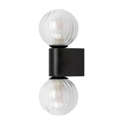 Sieninis šviestuvas Colzar G9 2x MAX 3.5W (Matinė Juoda)