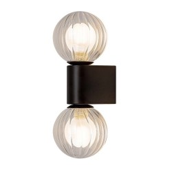 Sieninis šviestuvas Colzar G9 2x MAX 3.5W (Matinė Juoda)