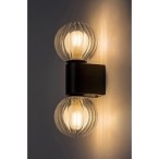 Sieninis šviestuvas Colzar G9 2x MAX 3.5W (Matinė Juoda)
