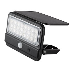 Saulės energija įkraunamas šviestuvas Flaxton LED 7W 4000K Neutrali balta (Juoda)