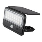 Saulės energija įkraunamas šviestuvas Flaxton LED 7W 4000K Neutrali balta (Juoda)