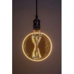 LED lemputė E27 Filament-LED 4W G188 1800K Šilta balta