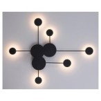 Sieninis šviestuvas Amadeo LED 21W 4000K Neutrali balta (Juoda)