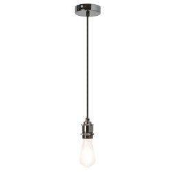 Pakabinamas šviestuvas Fixy E27 1x MAX 60W (Juoda)