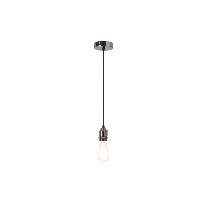 Pakabinamas šviestuvas Fixy E27 1x MAX 60W (Juoda)
