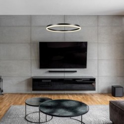 Pakabinamas šviestuvas Isaure LED 35W 3000, 4000, 6500K CCT keičiama balta spalva (Juoda)