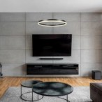 Pakabinamas šviestuvas Isaure LED 35W 3000, 4000, 6500K CCT keičiama balta spalva (Juoda)