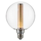 LED lemputė E27 Filament-LED 3W G125 1800K Šilta balta