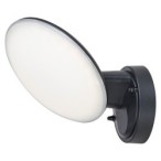 Sieninis lauko šviestuvas Varna LED 12W 4000K Neutrali balta (Juoda)