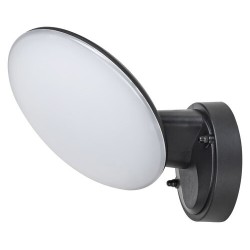 Sieninis lauko šviestuvas Varna LED 12W 4000K Neutrali balta (Juoda)