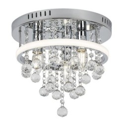 Lubinis šviestuvas Pallas LED 20+ E14 3x MAX 40W 4000K Neutrali balta (Chromo)